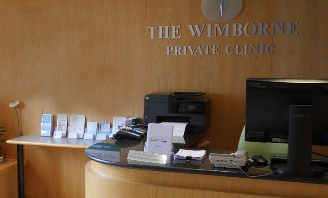 Wimborne Clinic Reception